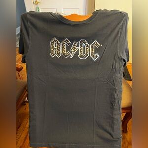 AC/DC studded t-shirt